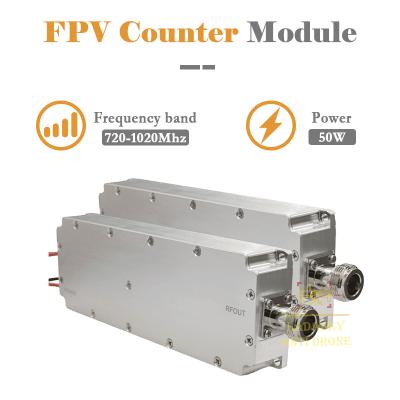 China 720-1020mhz 50W-100W Lora Modulo de amplificador de potencia anti UAV Drone de tamaño pequeño en venta