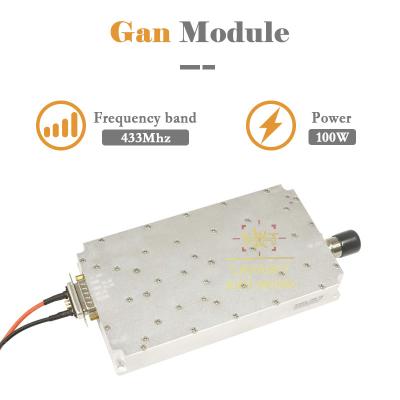 중국 오텔 안티 드론 시스템용 400-500mhz 100W 주파수 GaN 반 모듈 판매용