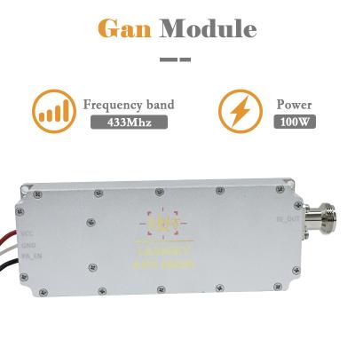 중국 오텔 안티 드론 시스템용 400-500mhz 100W 주파수 GaN 반 모듈 판매용