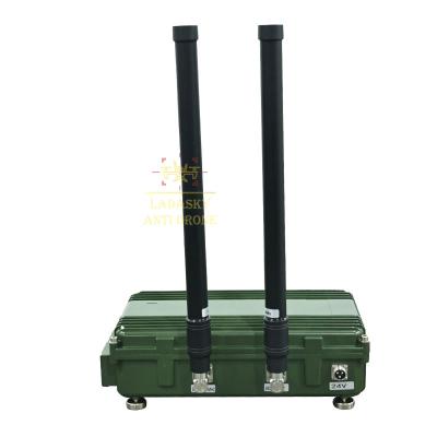 China 2.4GHz 5.8GHz Counter Fpv Anti Drone Device Vehicle Mounted with High Gain Antenna for sale