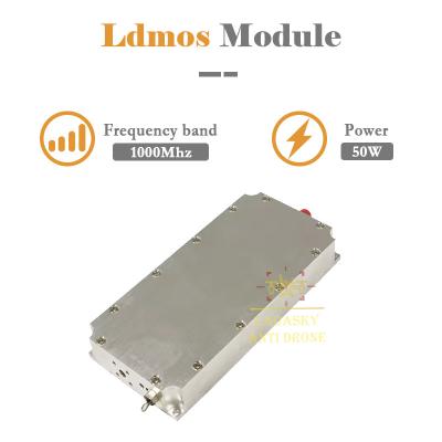 Cina DC 27-28V 50W Modulo di amplificatore anti-drone Fpv Generatore di energia del sistema di difesa contro Uav in vendita