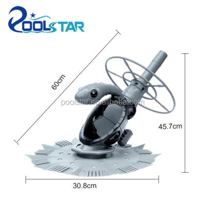 China Silence Working Right Poolstar Automatic Pool Cleaner , Silence Working High Performance With 10m Hoses When Shipping Robot Piscina for sale