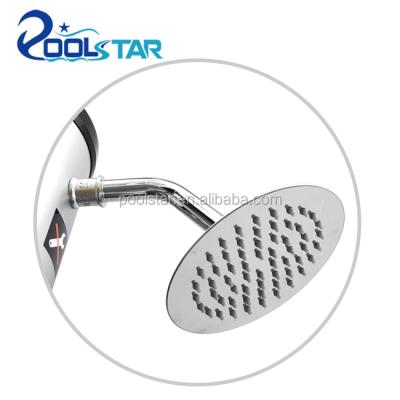 China With 35L solar powered footshower poolside shower with UV-resistant foot bath for sale