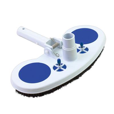 China Top Spa In-ground Above Ground Vinyl Pool Tool Suction Vacuum Brush Cleaning Head With Air Release Valve for sale