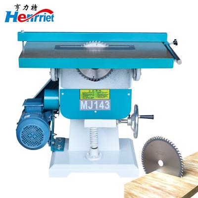 China Horizontal Woodworking MJ143 universal swing angle 45 degree tilting circular saw machine for sale