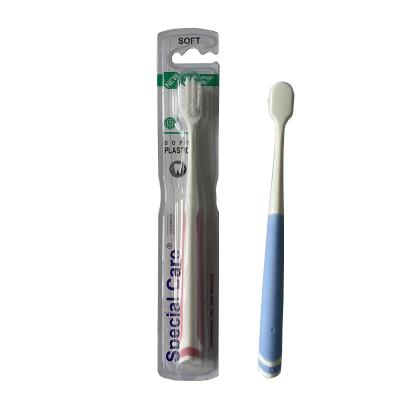 China Hot Selling Disposable Wave Toothbrush Nano Ultra-fine Adult Children Soft Stiffen Oral Care Cleaning Toothbrush for sale