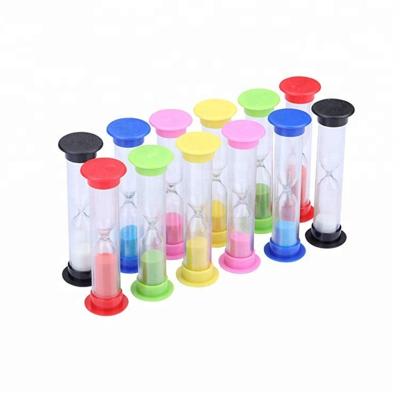 China Light Custom Sand Timer, Unique Clock Hour Glass, Second Clock 60 to 5 Minute Hourglass for sale