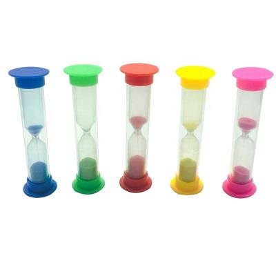 China Glass& sand& Hot Sales 30S/1/2/3/5/10 Minute Plastic Sand Timer Mini Hour Plastic Glass for sale