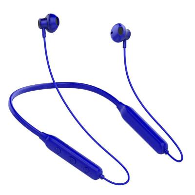 China Cheap Sports Wireless Earphone Neckband Metal Neckband Sports wrieless Headset with MIC and Volume Control for sale