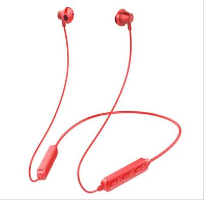 China neckband metal neckband wireless earphone with magnet earbuds earphone made in china for sale