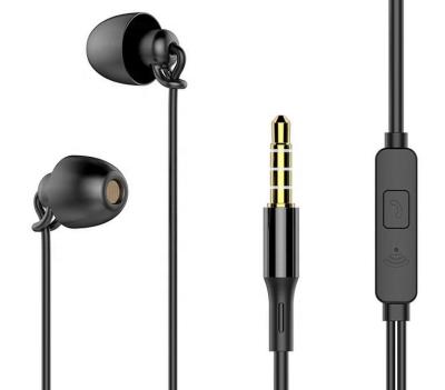 China HI-FI In-ear Noise Canceling In Ear Cell Phone Earphone With Microphone And Volume Control For Sleep for sale