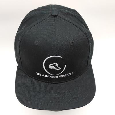 China breathable & Waterproof Snapback Caps Custom Logo 6 Panel Flat Brim Cap Custom Embroidered Your Logo Hats for sale