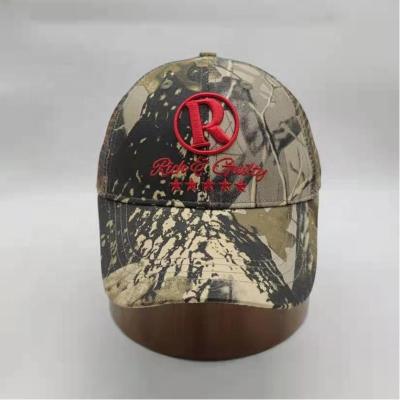 China breathable & Waterproof Custom Your Own Design 6 Panel 3d Embroidery Camouflage Trucker Mesh Hat Cap for sale