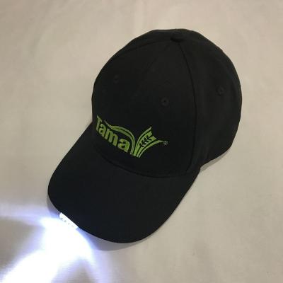 China COMMON Custom Mini Led Flashlight Head Cap With 5 Led Lights In Visor Baseball Cap Element Led Light for sale