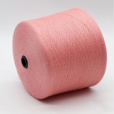 China 200 colors Stock avliable 28S/2 or 2/48NM angora like 50% viscose 29% PBT 21% nylon knitting core spun yarn for sale