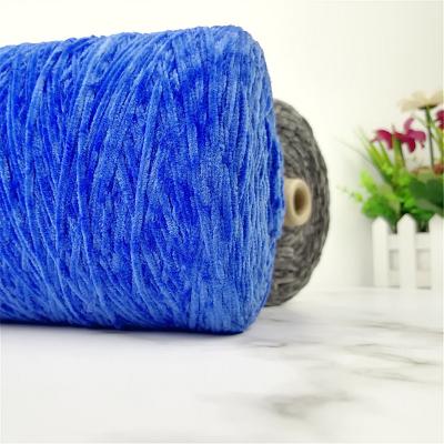 China 1/6.5NM DTY Chenille Polyester Yarn 100g 75g 50g 100% Polyester  For Knitting for sale