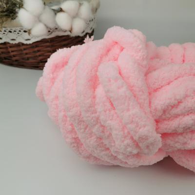 China 1/0.14NM haak de Polyester van Chunky Chenille Yarn 100% voor Dekenhoofdkussen het Breien Te koop