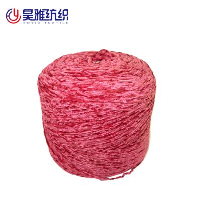 China Het breien van de Glanzende Polyester Ring Spun Yarn van het Wolgaren 3.5NM 100% Te koop