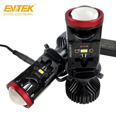 China EVITEK 2021 Best Quality H4 Mini Projector Lens Y8 Led Headlight Bulb For Auto Cars Universal for sale