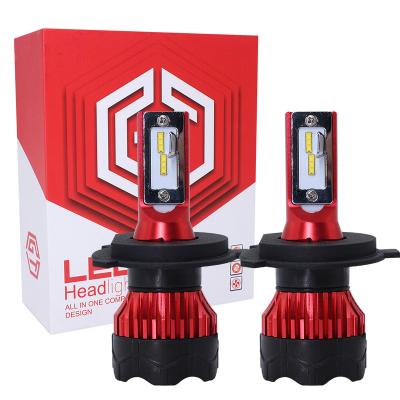 China Automotive industry MINI design CSP chip new faros lux 36w k5 car light led headlight bulb 9005 9006 h1 h4 h7 h11 led headlight kit for sale