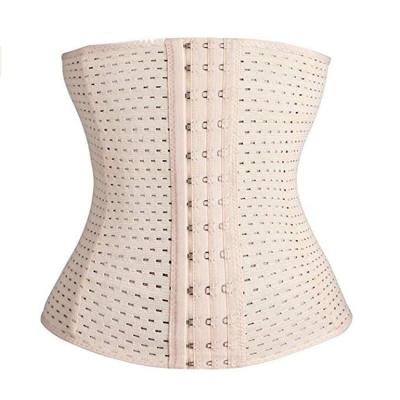 China Antibacterial Breathable Belly Belt Sports Organization Shaper Waist Trainer Control Corset for sale