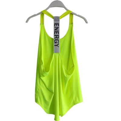 China Wholesale custom white QUICK DRY women beach beautiful upper back women sport vest for sale