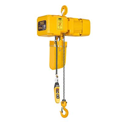 China Building Material Stores TXK Japan Type 3 Ton Electric Chain Hoist For Light Duty for sale