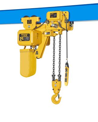 China Workshop etc. Electric Overhead I-Beam Rail Crane Hoist 10 Ton Trolley Low Headroom for sale