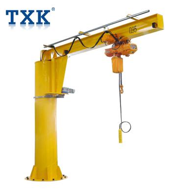 China Electric Jib Crane Floor Mounted 3 Ton Swivel Jib Crane With for sale