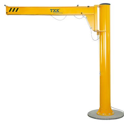 China Jib Crane Column Mounted Slewing 2 Ton Jib Crane for Workshop Use for sale