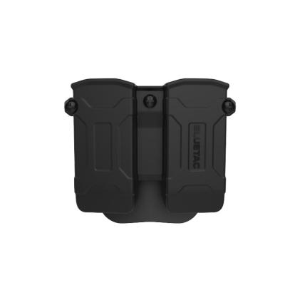 China Owb Carry Bluetac Tactical Polymer Polymer Magazine Pouch Gun Mag Pouch Double For Colt 1911 9mm for sale