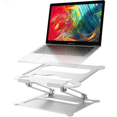 China (Size) 2021 Adjustable Adjustable Portable Aluminum Laptop Stand Computer Holder For MacBook Dell for sale