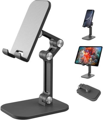 China PORTABLE Universal Lazy Stand Phone Holder Tablet Mobile Phone Foldable Stand For Desktop for sale