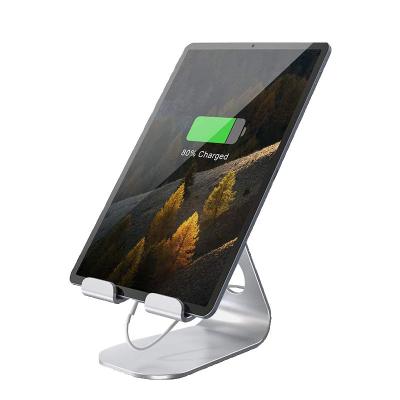 China High Quality Adjustable Stand Adjustable Tablet Stand Holder Aluminum Desktop Dock Cradle for sale