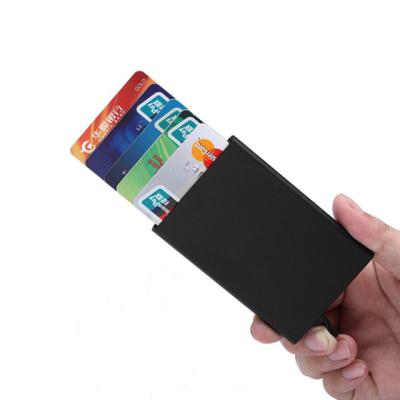 China China Waterproof Professional Manufacture Slim Aluminum Luxury Men Wallet for sale