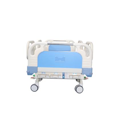 China 3 Functions New Product 3 Crank Medical Bed Triple Function Manual Hospital Bed For Inpatients for sale