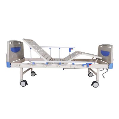 China 2 Function Hospital Furniture CE ISO Standard Used Iron Hospital Beds For Sale for sale