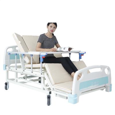 China Low price multifunctional hot sale high quality medical care electric hospital bed with toilet for sale