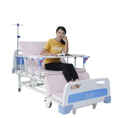 China Clinic Centers Wholesale Price Home Nursing Medical Clinic Free Used Patient Manual Hospital Nursing Bed With Toilet for sale