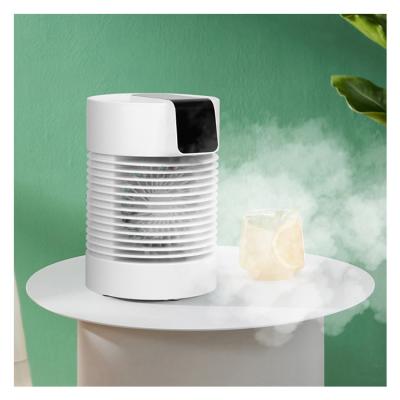 China Can Be Used As Portable Humidifier Hebron USB Air Conditioner Water Mist Hand Fan Cooler Mist With Gym for sale