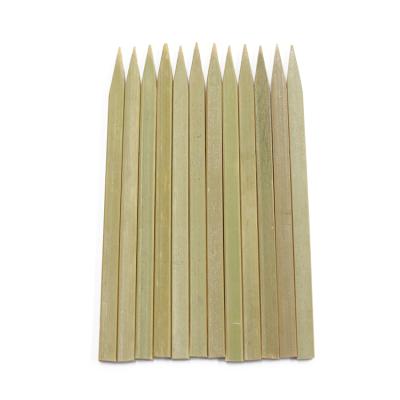 China Factory Custom Easily Cleaned Wooden Bamboo Skewer Disposable BBQ Bamboo Skewer Dish High Quality Natural Direct for sale