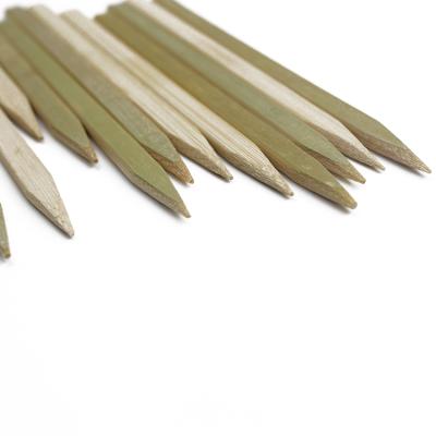 China Bulk wholesale fast delivery bamboo flat skewer easily cleaned with low price for sale