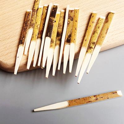 China Disposable Disposable Flat Bamboo Skewers Grill Whole Flat Bamboo Skewers For Food for sale