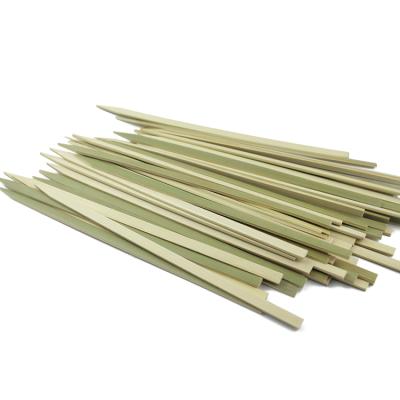 China Easily cleaned wholesales skewer flat bamboo kebab sticks kebab skewer bamboo dish skewer bamboo dish for sale