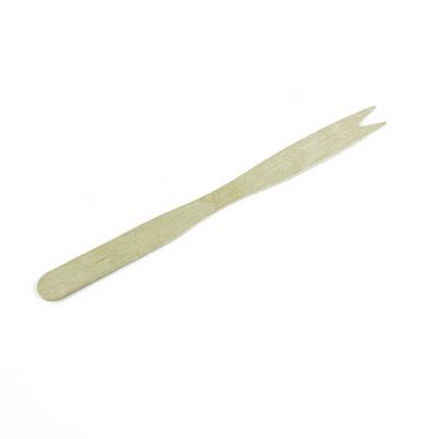 China China Mini Fruit Forks For Cocktail and Non-Toxic Disposable Wooden Food for sale