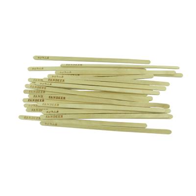 China Eco - Friendly Disposable Premium Coffee Wooden Stir Sticks Wooden Coffee Stirrer for sale