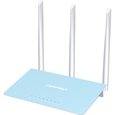 China Home Comfast Customized WiFi Router Signal Dual Band 2.4G and 5.8G Wireless Router Booster 1200Mbps for sale