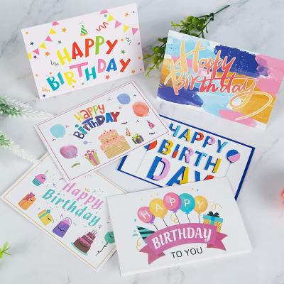 China Europe Factory Wholesale Christmas Greeting Card Custom DIY Blank Shaped Greeting Cards White Inner Box Greeting Card for sale