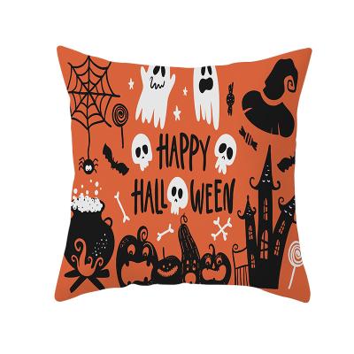 China Halloween Anti-Static Promotional Gifts Pillow Covers Velvet Cushion Cover Decorative Sofa Pillow Covers 18 x 18 inch for sale