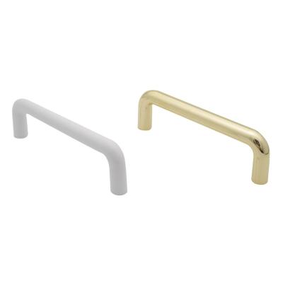 China Modern Plastic D Type 96mm Cabinet Hardware Handle HD11 for sale